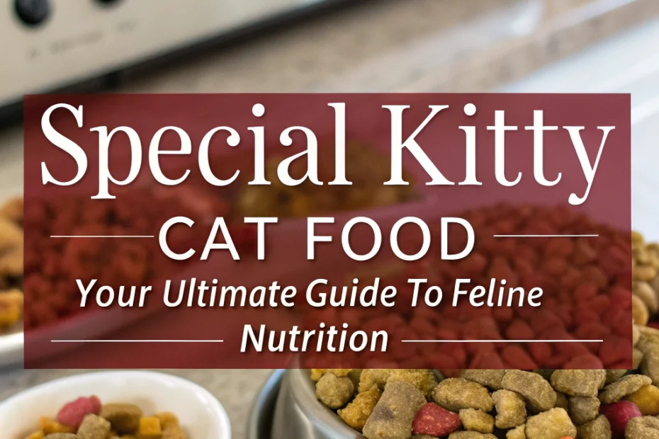 Special Kitty Cat Food: Your Ultimate Guide to Feline Nutrition