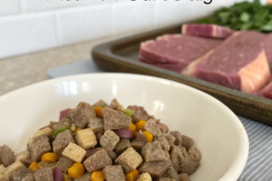 Turtle Food - 3 in 1 Natural Freeze-Dried Meat: A Cat's Delight