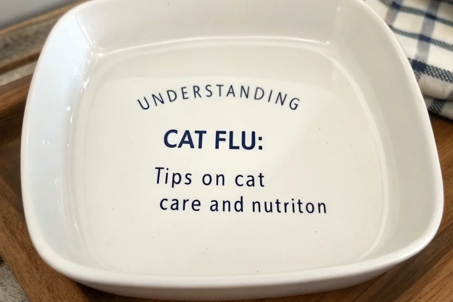 Understanding Cat Flu: Tips on Cat Care and Nutrition