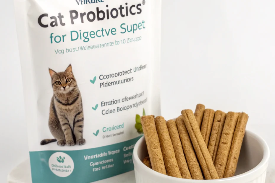 Veterinary-Grade Cat Probiotics: Digestive Support In Stick Form