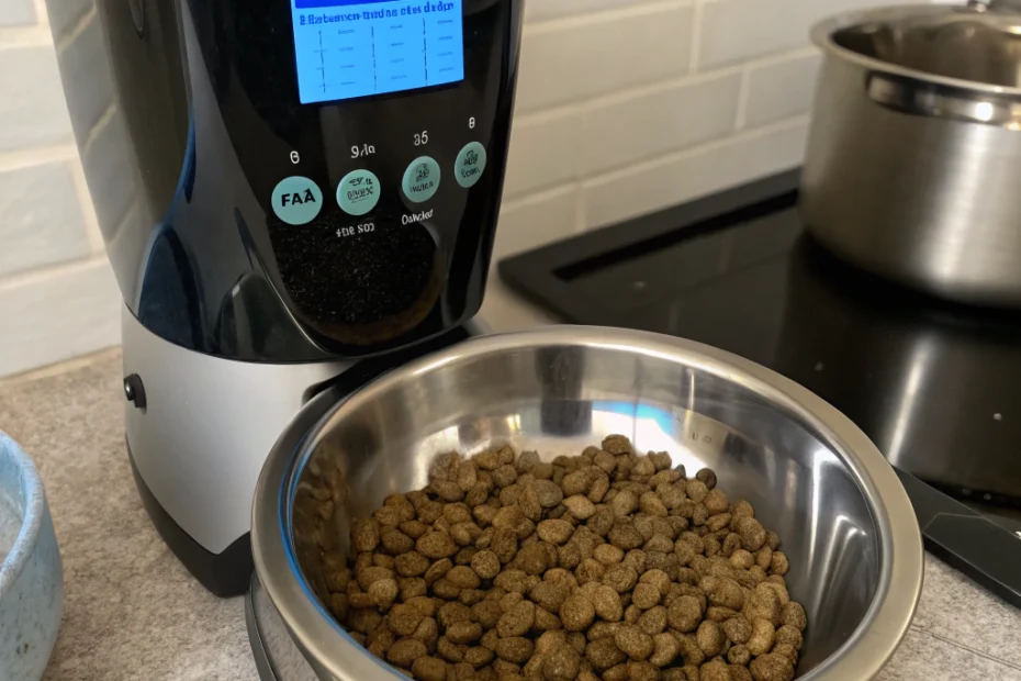 How an Auto Cat Feeder Can Simplify Your Cat's Mealtime