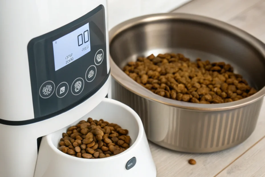 How an Automatic Cat Food Dispenser Can Simplify Feeding Time