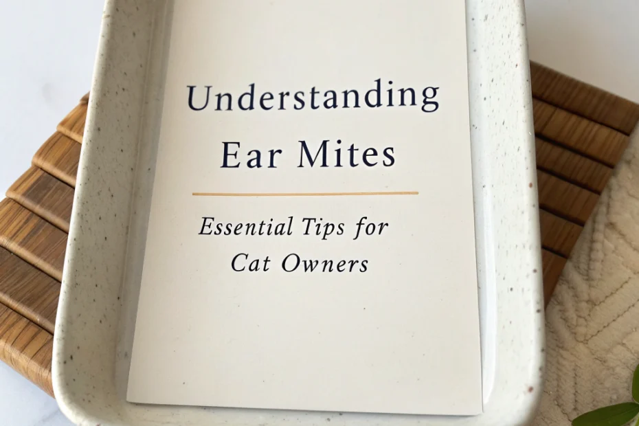Understanding Ear Mites: Essential Tips for Cat Owners