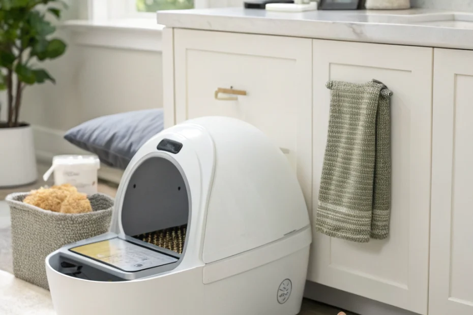 Automatic Self Cleaning Cat Litter Box: Effortless Hygiene for Cats