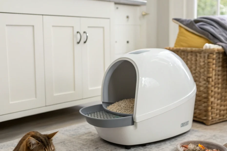 Litter-Robot 4 Automatic Self-Cleaning Cat Litter Box: Convenience and Cleanliness