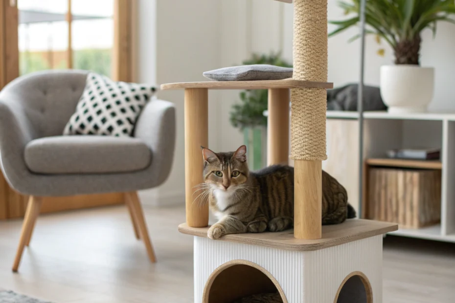 Modern Design Cat Furniture: Enhance Your Cat's Comfort and Style