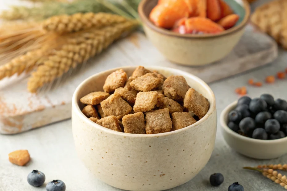 Fruitables Cat Treats Crunchy Cat Treats Packed with Protein Healthy Low Calorie Free of Wheat, Corn and Soy Made with Real Chicken and Blueberry 30 Ounces